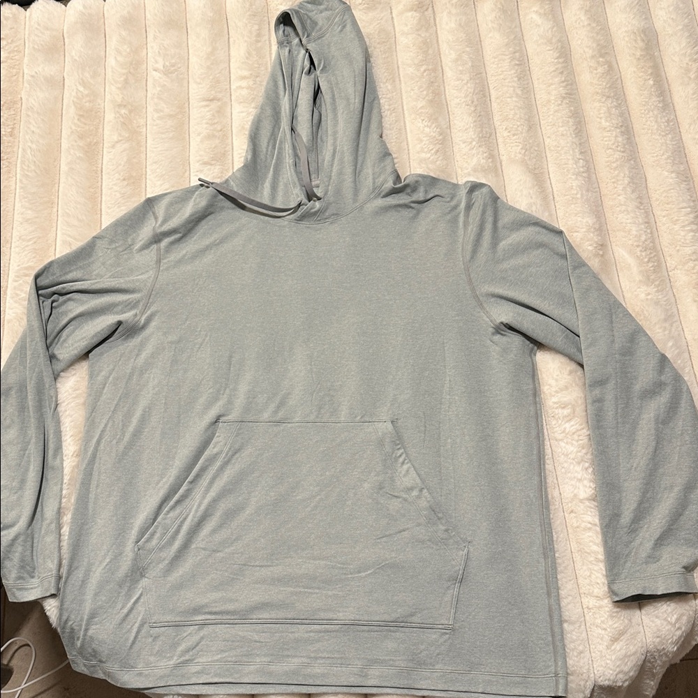 lululemon athletica Textured Gray Hoodie
